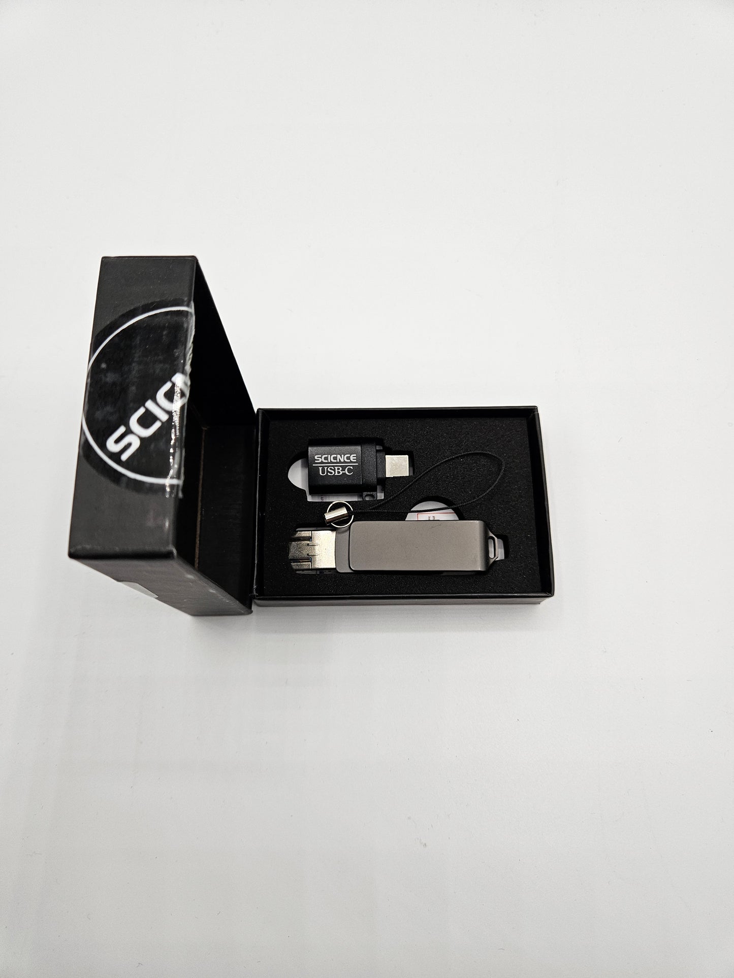 512 GB Scicnce Flash Drive lightning/usb/usb-c