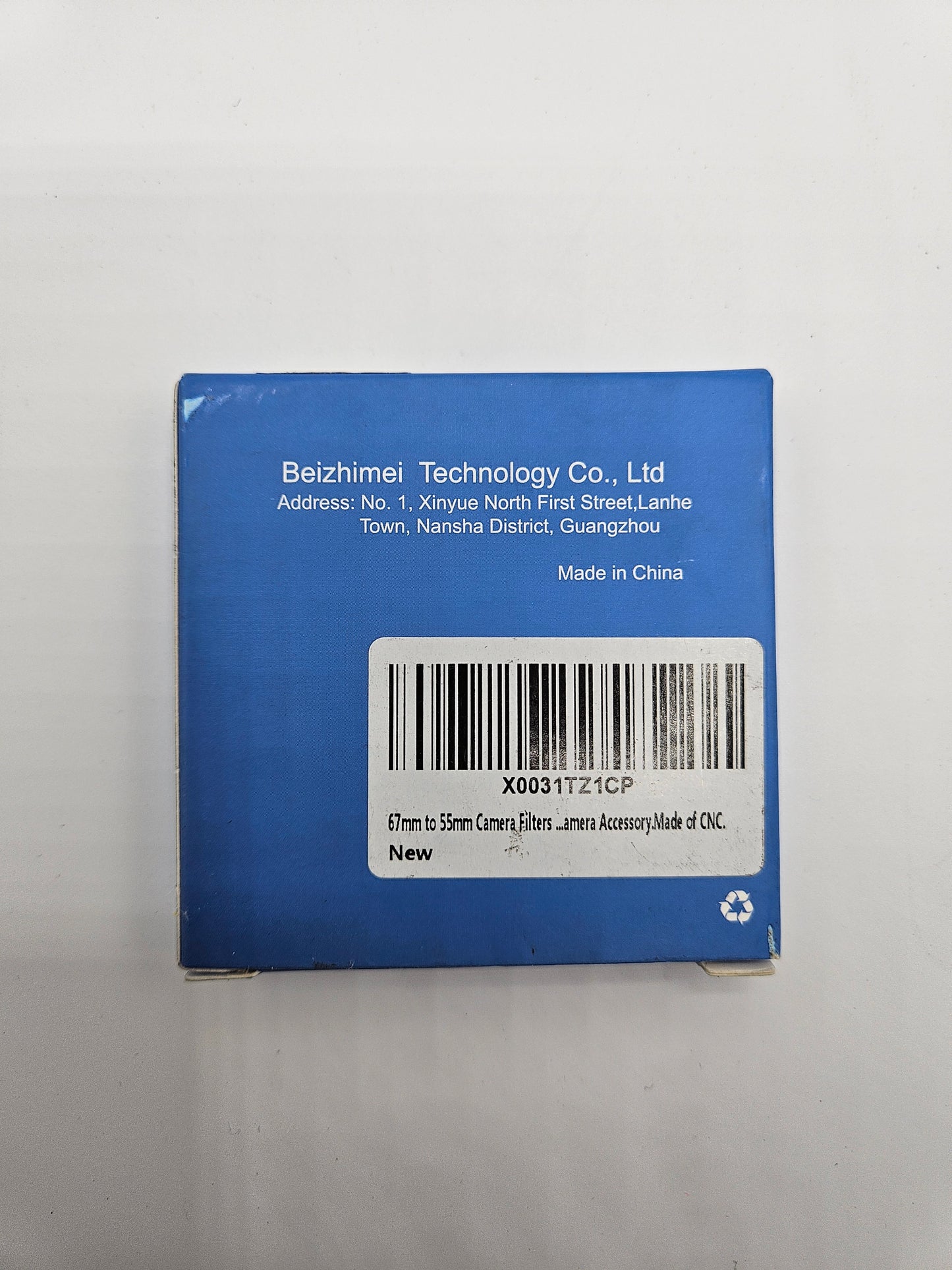 67 mm to 55 mm camera filter lens adapter by BeiZMei