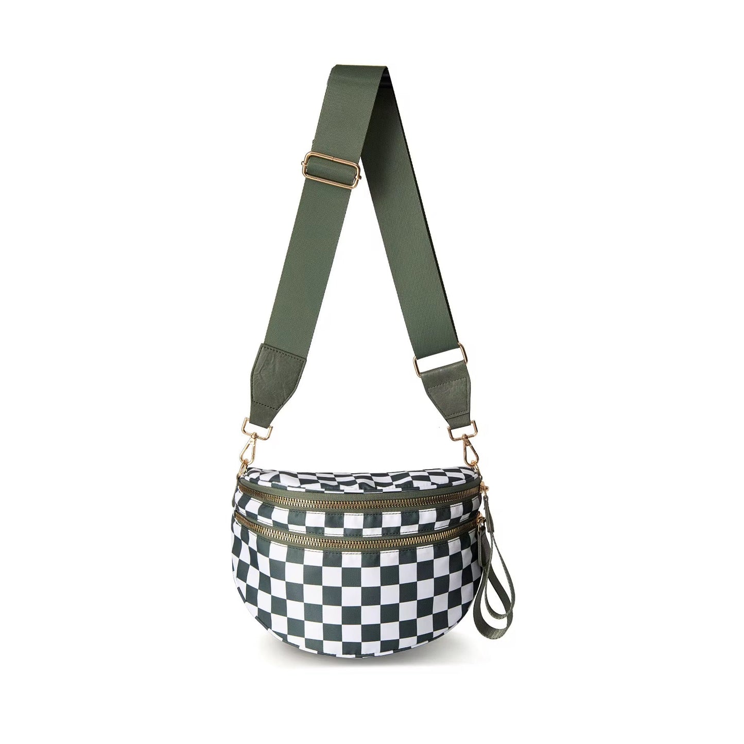 Roni - Checkered- Nylon Crossbody