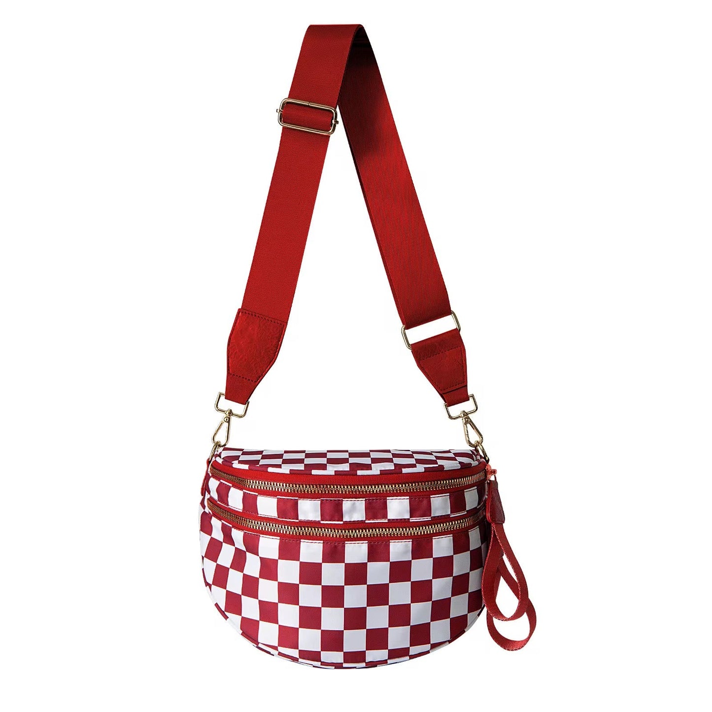Roni - Checkered- Nylon Crossbody
