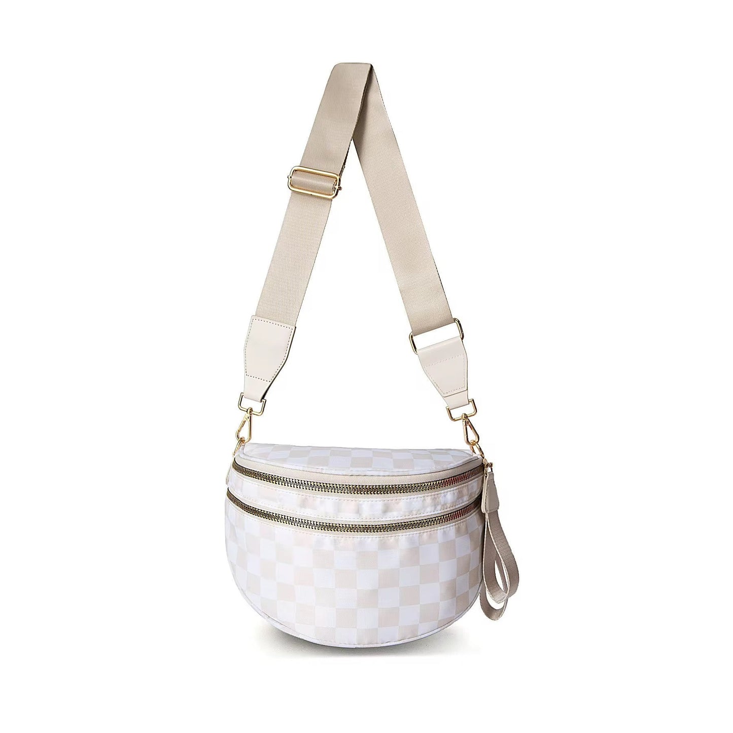 Roni - Checkered- Nylon Crossbody