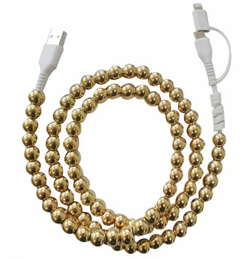 Charging Cord - Beaded #3