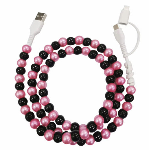 Charging Cord - Beaded #3