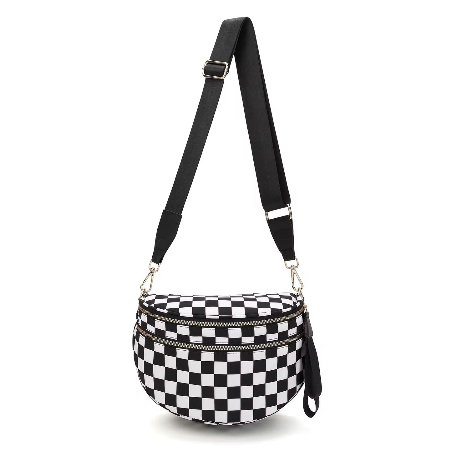 Roni - Checkered- Nylon Crossbody