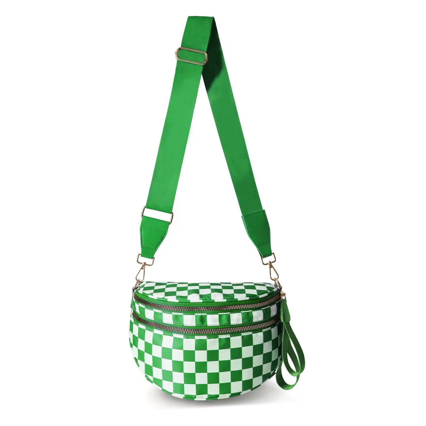 Roni - Checkered- Nylon Crossbody