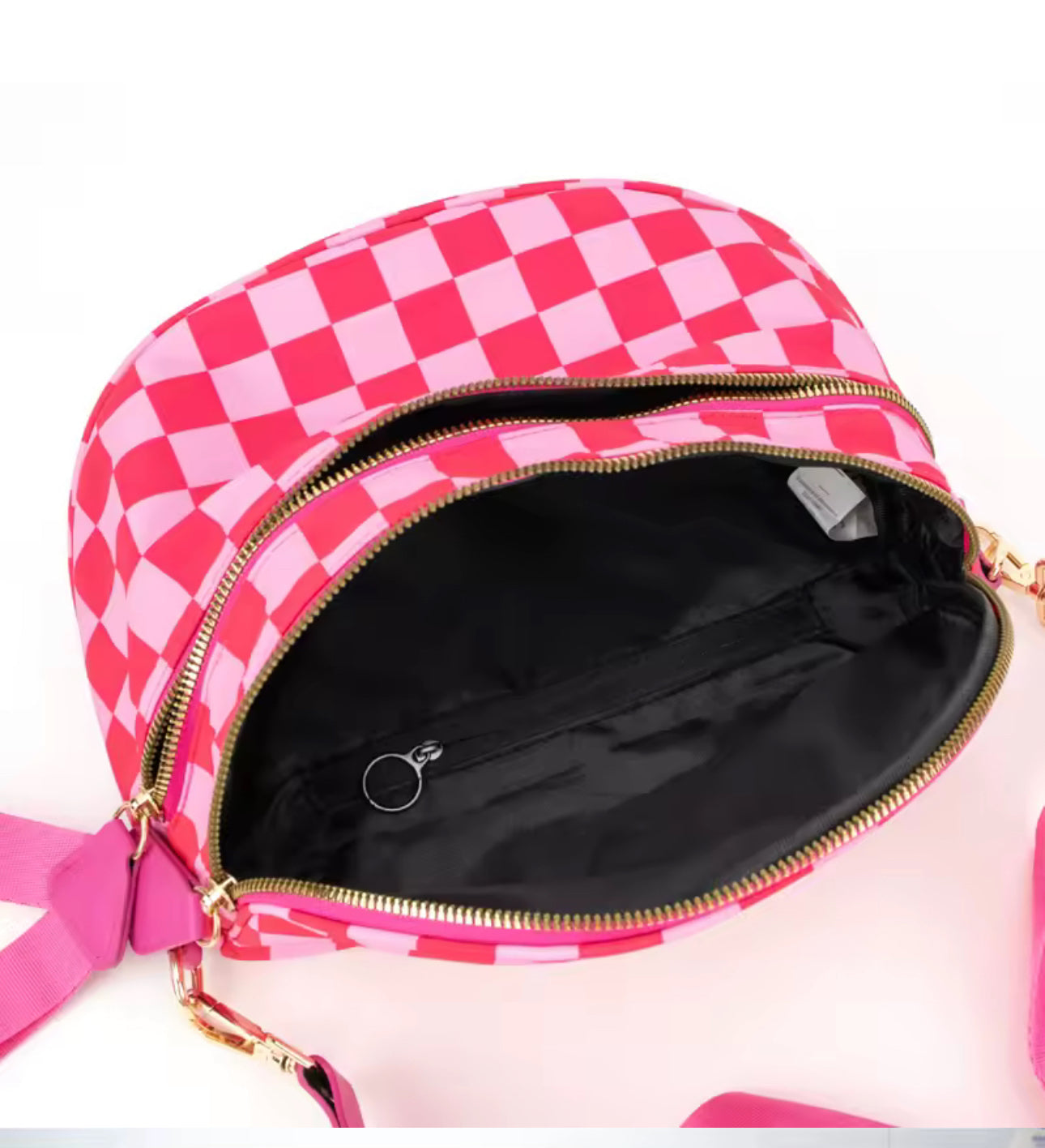 Roni - Checkered- Nylon Crossbody