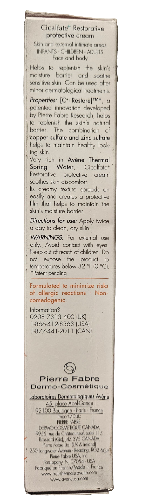 Avène Cicalfate+